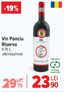 Carrefour Vin Panciu Riserva Ofertă