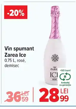 Carrefour Vin spumant Zarea Ice Ofertă