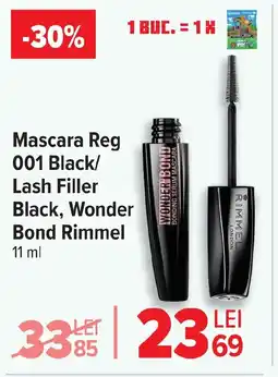 Carrefour Mascara Reg 001 Black/ Lash Filler Black, Wonder Bond Rimmel Ofertă