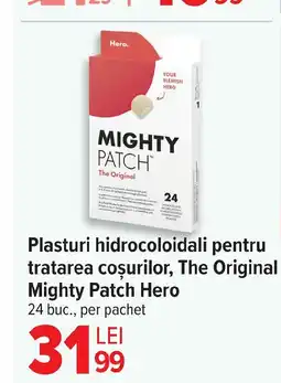 Carrefour Plasturi hidrocoloidali pentru tratarea coşurilor, The Original Vopsea de păr Olia, Garnier Mighty Patch Hero Ofertă