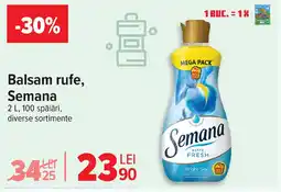 Carrefour Balsam rufe, Semana Ofertă