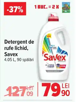 Carrefour Detergent de rufe lichid, Savex Ofertă