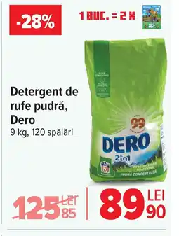 Carrefour Detergent de rufe pudră, Dero Ofertă