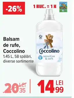 Carrefour Balsam de rufe, Coccolino Ofertă
