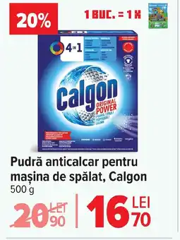 Carrefour Pudră anticalcar pentru maşina de spălat, Calgon Ofertă