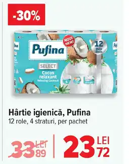 Carrefour Hârtie igienică, Pufina Ofertă