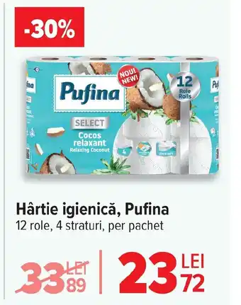 Carrefour Hârtie igienică, Pufina Ofertă
