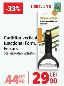 Carrefour Curățitor vertical funcţional Form, Fiskars Ofertă