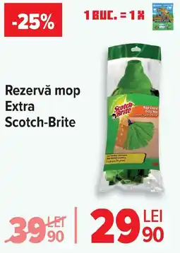 Carrefour Rezervă mop Extra Scotch-Brite Ofertă