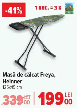 Carrefour Masă de călcat Freya, Heinner Ofertă