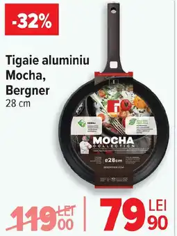 Carrefour Tigaie aluminiu Mocha, Bergner Ofertă