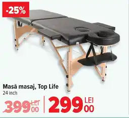 Carrefour Masă masaj, Top Life Ofertă