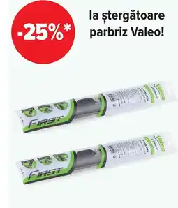 Carrefour La ştergătoare parbriz Valeo! Ofertă