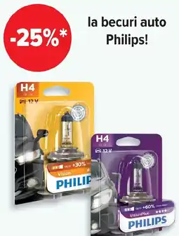 Carrefour La becuri auto Philips! Ofertă