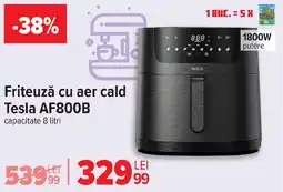 Carrefour Friteuză cu aer cald Tesla AF800B Ofertă