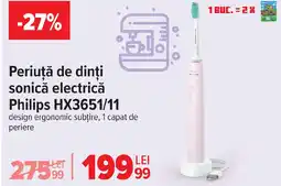 Carrefour Periuţă de dinți sonică electrică Philips HX3651/11 Ofertă