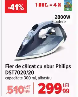 Carrefour Fier de călcat cu abur Philips DST7020/20 Ofertă