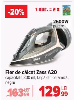 Carrefour Fier de călcat Zass A20 Ofertă