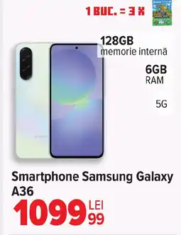 Carrefour Smartphone Samsung Galaxy A36 Ofertă