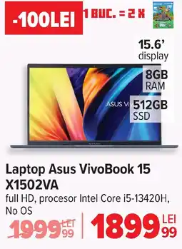 Carrefour Laptop Asus VivoBook 15 X1502VA Ofertă