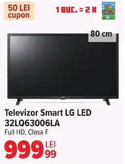 Carrefour Televizor Smart LG LED 32LQ63006LA Ofertă