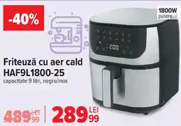 Carrefour Friteuză cu aer cald HAF9L1800-25 Ofertă