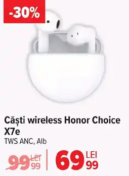 Carrefour Căşti wireless Honor Choice X7e Ofertă