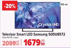 Carrefour Televizor Smart LED Samsung 50DU8572 Ofertă