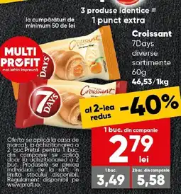 PROFI Croissant 7Days Ofertă