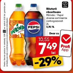 PROFI Băutură răcoritoare Mirinda / Pepsi Ofertă