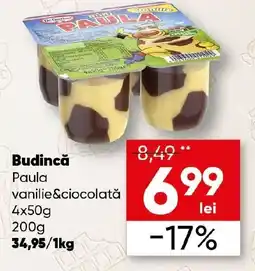 PROFI Budincă Paula vanilie&ciocolată Ofertă