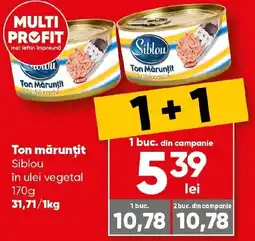 PROFI Ton mărunţit Siblou în ulei vegetal Ofertă