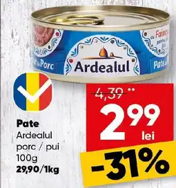 PROFI Pate Ardealul porc/pui Ofertă