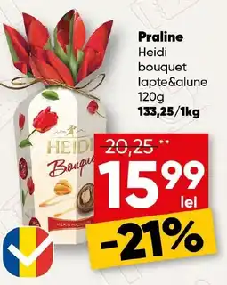 PROFI Praline Heidi bouquet lapte&alune Ofertă