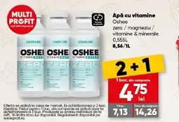 PROFI Apă cu vitamine Oshee zero / magneziu / vitamine & minerale Ofertă