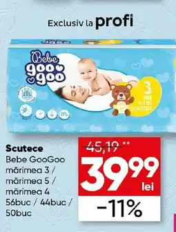 PROFI Scutece Bebe GooGoo Ofertă