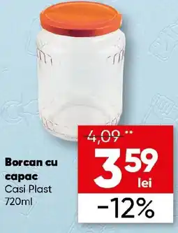 PROFI Borcan cu capac Casi Plast Ofertă
