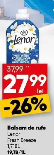 PROFI Balsam de rufe Lenor Fresh Breeze Ofertă