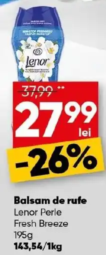 PROFI Balsam de rufe Lenor Perle Fresh Breeze Ofertă