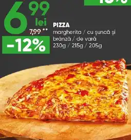 PROFI Pizza margherita / cu șuncă şi brânză / de vară Ofertă