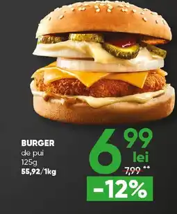 PROFI BURGER de pui Ofertă