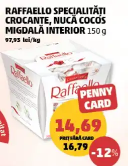 Penny Raffaello specialități crocante, nucă cocos migdală interior Ofertă
