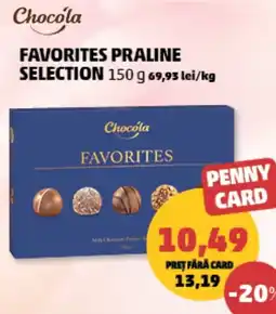 Penny Favorites praline selection Ofertă