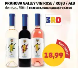 Penny Prahova valley vin rose / roșu/alb demisec Ofertă