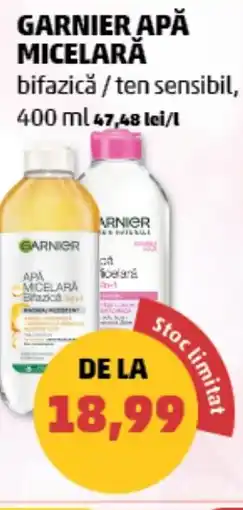 Penny Garnier apă micelară bifazică/ten sensibil Ofertă