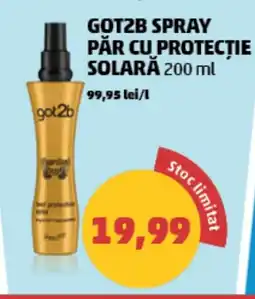 Penny Got2b spray păr cu protecție solară Ofertă