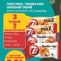 Penny 7days max / double max croissant cremă Ofertă