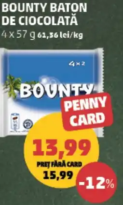 Penny Bounty baton de ciocolată Ofertă