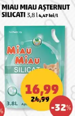 Penny Miau miau aşternut silicati Ofertă