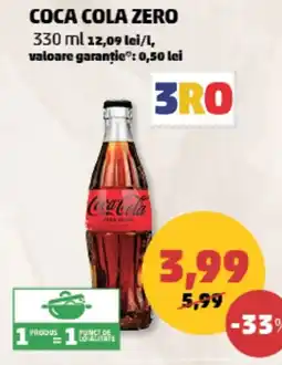 Penny Coca cola zero Ofertă